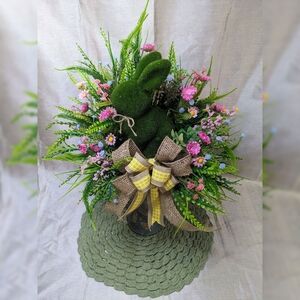 Faux Bunny Centerpiece